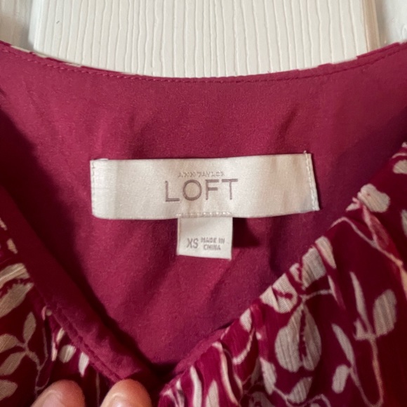 RED FLORAL DRESS - Picture 6 of 7